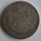 Moneda Romania - 2 Lei 1875 - Argint