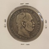 501 German States Prussia 2 Marks - William I 1876, KM#506, argint