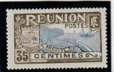 Reunion 1907 - Dantelat , MNH , Mi.65, Natura, Nestampilat