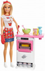 Papusa Barbie Bakery Chef foto