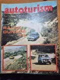 revista autoturism septembrie 1974 - reclama dacia 1300 , maramuresul turistic, test de consum dacia 1300 , raliul dunarii
