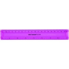 Rigla 20cm flexibila color Deli