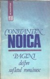 Pagini despre sufletul romanesc - Constantin Noica