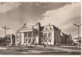 CPIB 22068 - CARTE POSTALA - IASI, TEATRUL NATIONAL, RPR, Circulata, Fotografie
