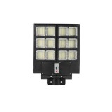 Lampa solara stradala eMazing, cu telecomanda, senzor de miscare si lumina, suport prindere, 480 led-uri, ip65, abs, 15ah, 300w, temperatura culoare 6