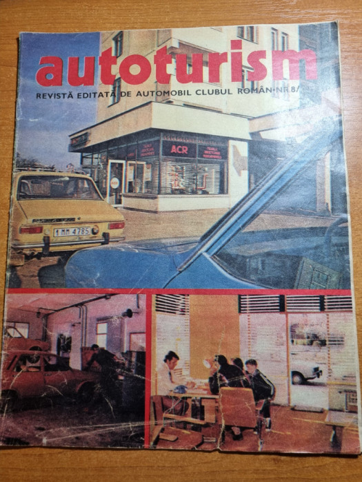 autoturism august 1977-art. dacia 1300,pe mures si tarnave,karting,raliu