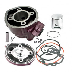 Set motor+chiuloasa AM6 Yamaha Minarelli/Aprilia/Malaguti 80cc- racire pe lichid