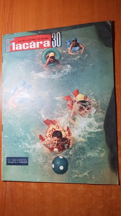 revista flacara 27 iulie1963-art. si foto com. martinesti ,jud vrancea si sovata