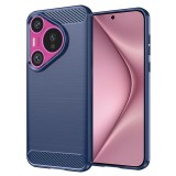 Husa Huawei Pura 70 Asteroid GSM Carbon Silicone, albastru