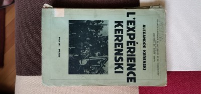 Alexandre Kerenski - L&amp;#039; experience Kerenski foto