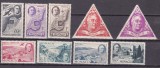 Monaco 1946 Roosevelt MI 322-330 MNH