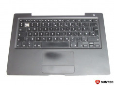 Palmrest + Touchpad cu lipsa tasta Apple MacBook Black A1181 13 inch 825-6896-A fara panglica foto