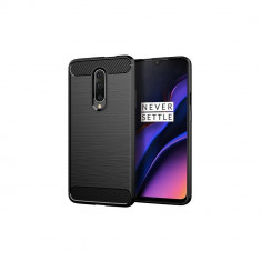 Husa Flexibila Antisoc Carbon pentru OnePlus 7 Pro &amp;amp; 7T Pro, Negru foto