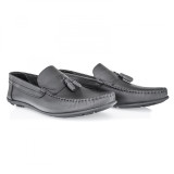 Pantofi barbati Caspian din piele naturala Cas-690-N, 39 - 44, Negru