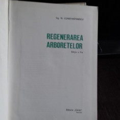 REGENERAREA ARBORETELOR - N. CONSTANTINESCU