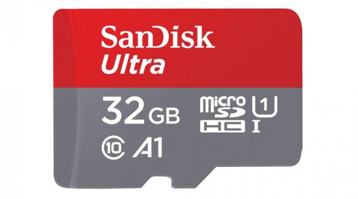 Card de memorie SanDisk Ultra microSDHC, 32GB, 120MB/s, A1 Class 10 UHS-I + SD Adapter SafetyGuard Surveillance