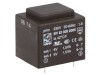 Transformator HAHN 3VA &Icirc;ncapsulat 230V Primar, 6V Secundar, Montaj PCB