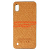 Husă Samsung Galaxy A10, TPU, Piele Denim, Gold