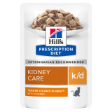 Cumpara ieftin Hill&#039;s Prescription Diet Feline K/D Chicken, 85 g