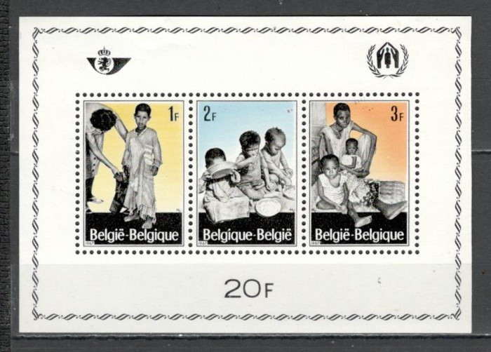 Belgia.1967 Ajutor ptr. refugiati-Bl. MB.73