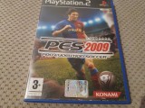 Joc PES (Pro evolution soccer) 09 complet in carcasa originala pentru ps2 playstation2 ps 2 original