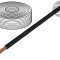 Cablu electric LifY 1x1,5mm2 Cu PVC negru 450V-750V