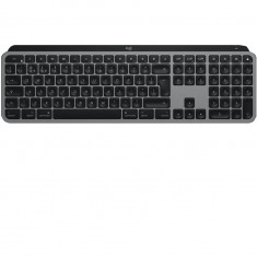 Tastatura wireless Logitech MX Keys for Mac, Bluetooth, Multidevice, compatibila MacOS &amp; iOS, Space Grey