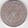 GERMANIA 5 Mark marci 1935 D, Europa, Argint