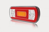 Lampa Spate LED Neon FT-130 NT COF, 12-36V, 6 Functii, Omologare E9, Universala, Dreapta (22x10)
