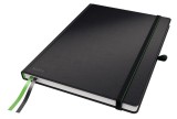 Caiet de birou Leitz Complete, coperta dura, A4, 80 coli, dictando, negru