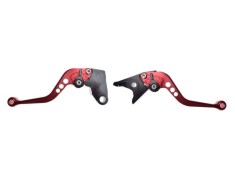 Set 2 manete frana si ambreiaj reglabile Kawasaki ZX6R/ZX10R/Z1000/ZX12R/Versys... Cod Produs: MX_NEW CNC0042R