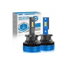 Set 2 leduri d2s canbus conversie xenon-led, 55w,10.000 lm.