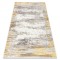 Covor CORE W9775 Cadru, Umbrită - structural, două niveluri de l&acirc;nă, fildeş / bej, 140x190 cm