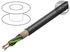 Cablu Electric NYY 4G6mm2 Cu PVC Negru foto