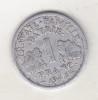 Bnk mnd Franta 1 franc 1944 C mare KM 902.3 tip I, Europa