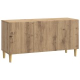 vidaXL Cabinet TV Stejar Artizanal 99 x 34,5 x 50 cm Lemn prelucrat 894724