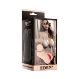Vagin masturbator cu vibratii Mistress Eden 18 cm