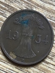 MNDSTR22 Germania 1 pfennig 1934 F
