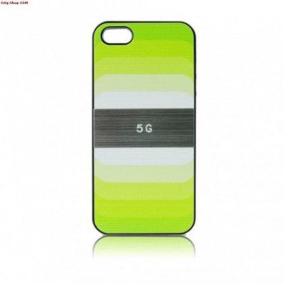 Husa plastic Apple iPhone 5 / 5S Blun Verde Blister foto