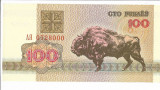 Bancnota 100 ruble 1992, UNC - Belarus
