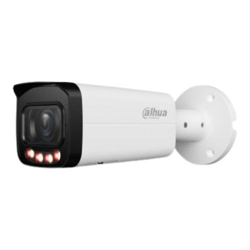 Camera de supraveghere Dahua, IP 4MP, WizSense, Iluminare duala 60m, PoE, Audio, IP67, IPC-HFW2449T-ZAS-IL-27135 SafetyGuard Surveillance