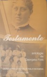Georgeta Filitti, Testamente Antologie, Editura Uniunea Nationala a Notarilor Publici din Romania, 2007
