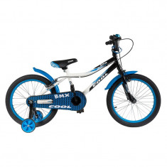 Bicicleta pentru baieti BMX Cool, 7-11 ani, Albastru foto