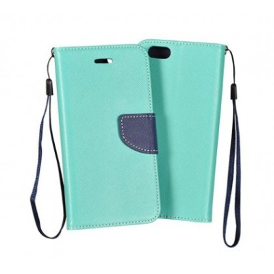 Husa Flip Fancy Samsung A800 Galaxy A8 Mint/Blue foto