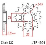 Cumpara ieftin Pinion fata 12 dinti pas lant 520 &ndash; Beta 300-520 RR - Husaberg 125-250-300-450 TE - Husqvarna TC - FC - TE - KTM EXC - GS - MX - SX
