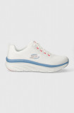 Skechers pantofi de antrenament D&#039;Lux Walker culoarea alb
