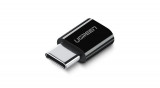 Convertor Ugren de la micro USB la USB tip C - negru (30391), Ugreen