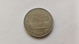 Cuba-25 Centavos 1981-INTUR: Nemagnetică, America Centrala si de Sud