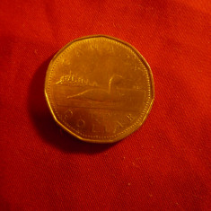 Moneda 1$ Canada 1989 ,bronz .cal.f.buna