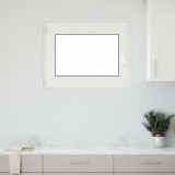 vidaXL Fereastră de subsol &bdquo;RISOR&rdquo; 90x70 cm oscilo-batantă DIN st&acirc;nga antracit